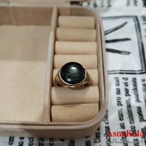انگشتر طلاروس مردانه نگیندار وان یکاد