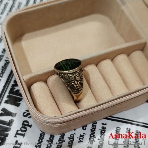 انگشتر طلاروس مردانه حسبی الله