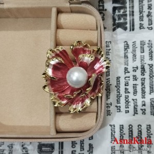 سنجاق سینه زنانه مدل گل کد HAIR131226W