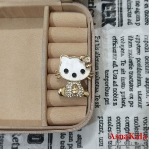 سنجاق سینه زنانه مدل گربه کد HAIR131229W