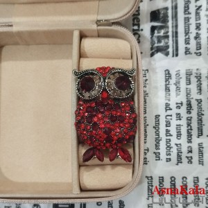 سنجاق سینه زنانه مدل جغد کد HAIR131236W