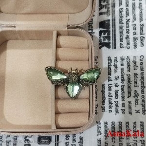 سنجاق سینه زنانه مدل زنبور کد HAIR131238W