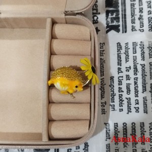 سنجاق سینه زنانه کد HAIR131252W