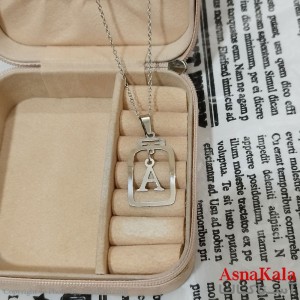 گردنبند مردانه استیل مدل A کد GNB162658W