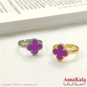 انگشتر زنانه استیل مینیمال مدل ونکلیف فری سایز کد ANG191540W
