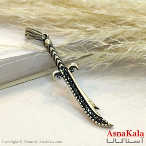 آویز  مردانه  ورشو طرح  شمشیر ذولفقار کد GNB162731W