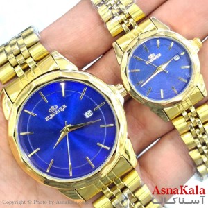 ساعت مچی اسپورت الگانس بند استیل ضد اب واشر دار  موتور کوارتز و دارای روزشمار و دارای کارت گارانتی کد WTCH11576W