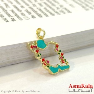آویز استیل زنانه و مردانه ایران کد GNB162763W