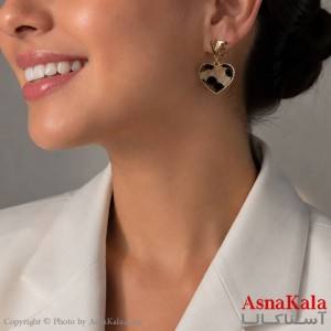 گوشواره استیل  فانتزی پلنگی دخترانه  کد GSH15121794W
