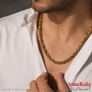 گردنبند طنابی مردانه طرح کارتیر کد GNB162803W
