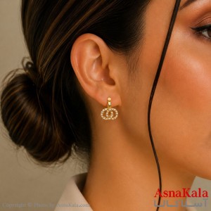 گوشواره استیل  فانتزی دخترانه  کد GSH15121801W