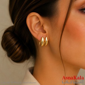 گوشواره استیل  فانتزی دخترانه  کد GSH15121803W