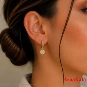 گوشواره استیل  فانتزی دخترانه  کد GSH15121805W