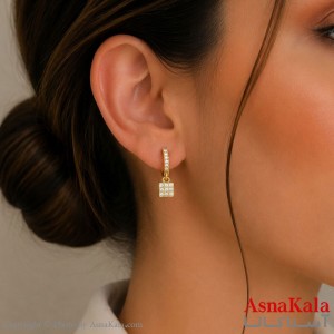 گوشواره استیل  فانتزی دخترانه  کد GSH15121811W