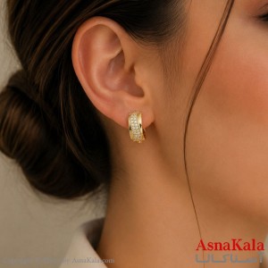 گوشواره استیل  فانتزی دخترانه  کد GSH15121813W