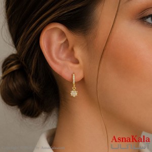 گوشواره استیل  فانتزی دخترانه  کد GSH15121814W