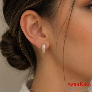 گوشواره استیل  فانتزی دخترانه  کد GSH15121816W