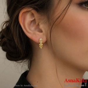گوشواره استیل  فانتزی دخترانه  کد GSH15121817W