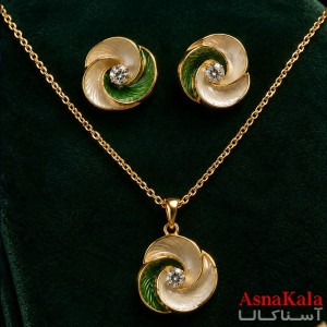 نیمست  استیل گل  جدید رنگ طلایی کد NIM141351W