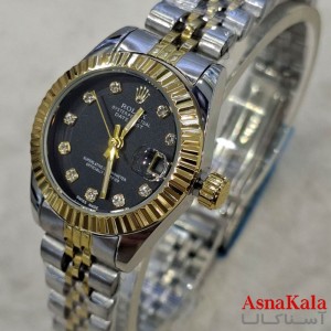 ساعت رولکس زنانه تمام فلزی ضدآب کد WTCH111741W