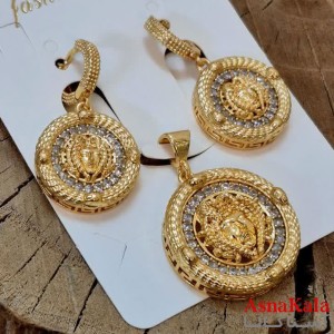 نیمست  طلاروس  ورساچه جدید رنگ طلایی کد NIM141352W