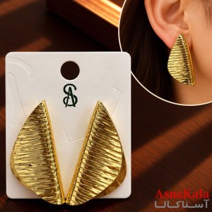 گوشواره فانتزی مدرن میخ نقره برند اس آدخترانه  کد GSH15121911W