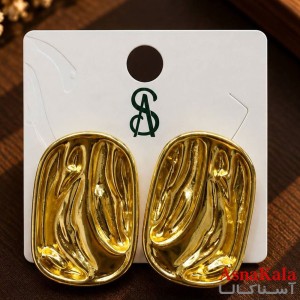 گوشواره فانتزی  مدرن میخ نقره برند اس آدخترانه  کد GSH15121924W