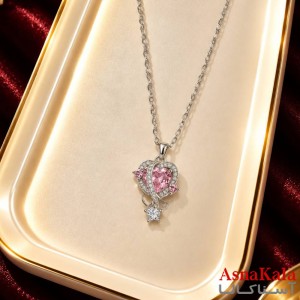 گردنبند پینترستی دخترانه استیل 316 مدل ستاره فانتزی کد GNB16263W