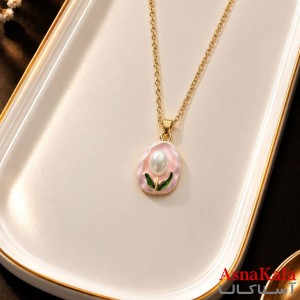 گردنبند پینترستی دخترانه استیل 316 مدل ستاره فانتزی کد GNB16281W