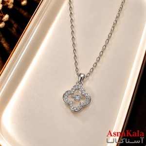 گردنبند پینترستی دخترانه استیل 316 مدل ستاره فانتزی کد GNB16302W