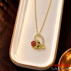 گردنبند پینترستی دخترانه استیل 316 مدل ستاره فانتزی کد GNB16309W
