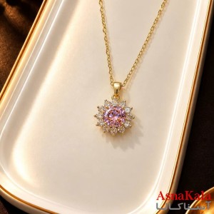 گردنبند پینترستی دخترانه استیل 316 مدل ستاره فانتزی کد GNB16310W