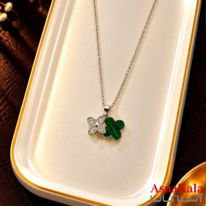 گردنبند پینترستی دخترانه استیل 316 مدل ستاره فانتزی کد GNB16314W
