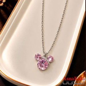 گردنبند پینترستی دخترانه استیل 316 مدل ستاره فانتزی کد GNB16321W