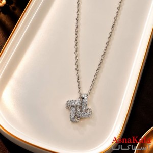 گردنبند پینترستی دخترانه استیل 316 مدل ستاره فانتزی کد GNB16323W