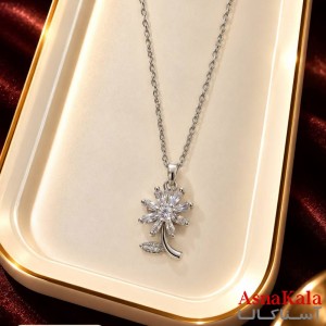 گردنبند پینترستی دخترانه استیل 316 مدل ستاره فانتزی کد GNB16337W