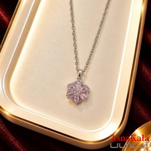 گردنبند پینترستی دخترانه استیل 316 مدل ستاره فانتزی کد GNB16342W