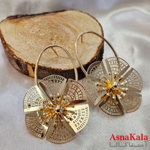 گوشواره فانتزی  مدل گل دخترانه  کد GSH15121938W