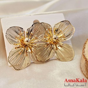 گوشواره فانتزی  مدل گل دخترانه  کد GSH15121943W
