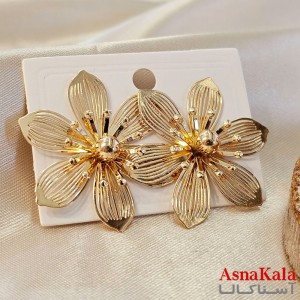 گوشواره فانتزی  مدل گل دخترانه  کد GSH15121945W