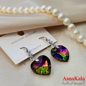گوشواره فانتزی  مدل رنگی دخترانه  کد GSH15121951W