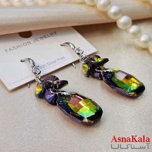 گوشواره فانتزی  مدل رنگی دخترانه  کد GSH15121956W