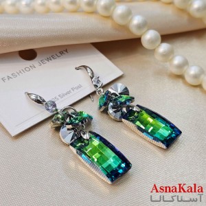 گوشواره فانتزی  مدل رنگی دخترانه  کد GSH15121957W