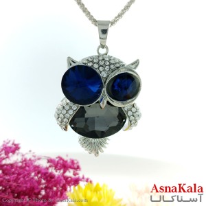 گردنبند زنانه رولباسی جغد برند VIENNOIS کد ROO1207W آسناکالا