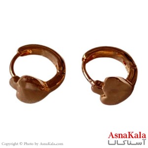گوشواره زنانه ژوپینگ مدل قلب کد GSH15101W - اسنا کالا
