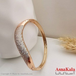 دستبند النگویی زنانه ژوپینگ کد DSB1843W - آسنا کالا