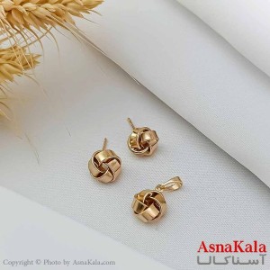 نیم ست زنانه ژوپینگ مدل کلاف کد NIM1435W - آسناکالا