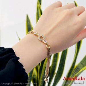 دستبند زنانه دوتیکه برند ژوپینگ کد DSB1846W - آسنا کالا