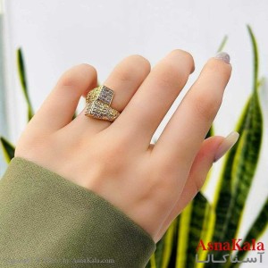 انگشتر زنانه ژوپینگ کد ANG1923W - اسنا کالا