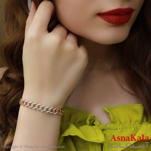 دستبند زنانه ژوپینگ مدل سلطان کد DSB1834W - آسنا کالا